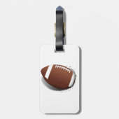 Football testen bagagelabel (Achterkant verticaal)