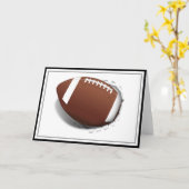 Football testen kaart (Gele Bloem)