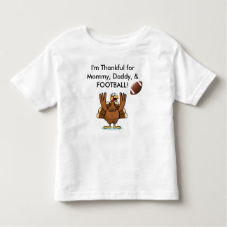 Football Thanksgiving shirt voor kinderen!