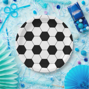 Football thema verjaardagsfeestje papieren bordje