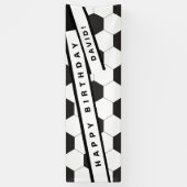 Football Thème Anniversaire Bannière de fête | Ajo (Vertical)