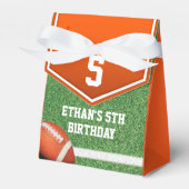 Football Theme Birthday Favor Boxes Bedankdoosjes (Voorkant Zijde)