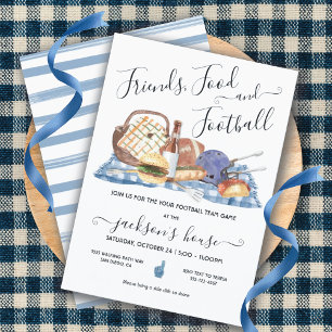 Football thuis of Tailgate BBQ Beer Shower Kaart