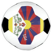 Football Tibet & Drapeau Tibétain / Sport (Tourné)
