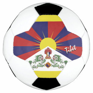 Football Tibet & Drapeau Tibétain / Sport