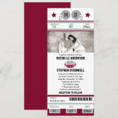 Football Ticket Weddenschap Kaart (Voorkant / Achterkant)