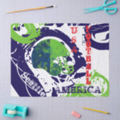 FOOTBALL TISSUEPAPIER (Craft)