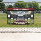Football Tournament Brackets 16 Team Banner (Insitu)