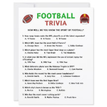 Football Trivia Game