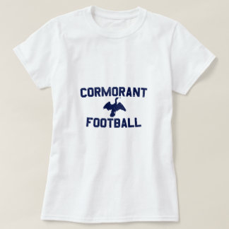 Football van aalscholver t-shirt