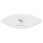 Football van de witte wolf (Paneel)