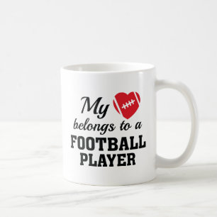Football van hartproducten koffiemok