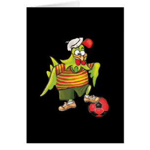 **football van kippen**