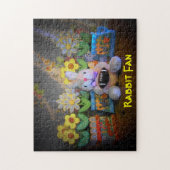 Football van konijn legpuzzel (Verticaal)