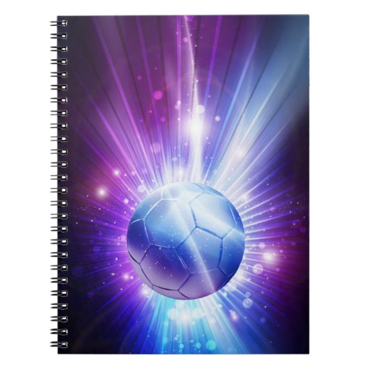 Football van Voetbal Notitieboek (Voorkant)