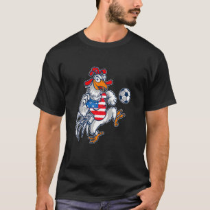 Football van voetballer voor voetgangers t-shirt