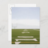 Football veld briefkaart (Voorkant / Achterkant)