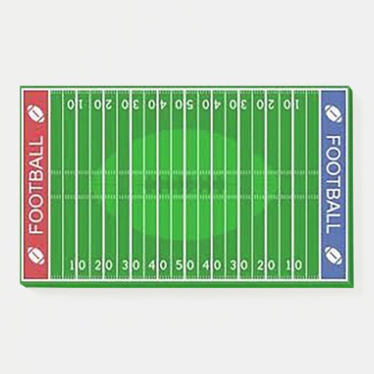 "Football veld" Post-it® Notes (Voorkant)