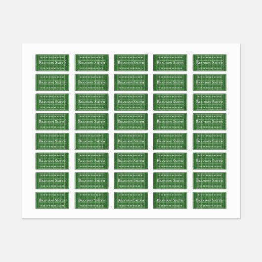 Football Veldnaamlabels Labels (Vel)