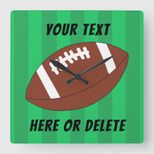 Football Veldpoorten op maat Vierkante Klok