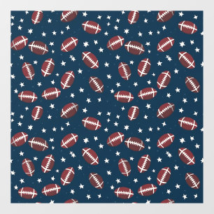 Football Venster vastklikken Raamsticker