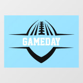 Football Venster vastklikken Raamsticker (Vel)