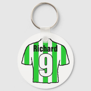 Football Ventilator Shirt aan Personaliseren. Sleutelhanger