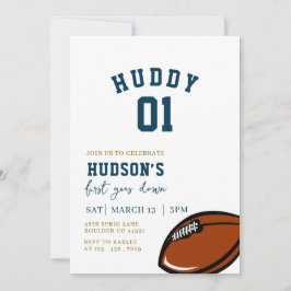 Football Verjaardag, Eerste jaar Down, Game On Kaart