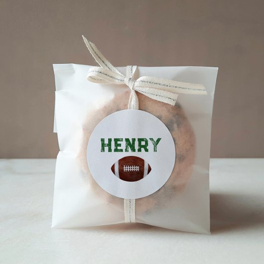 Football Verjaardag Sticker