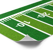 Football verjaardagsfeestje | Voorkeuren Neem er e Poster (Hoek)