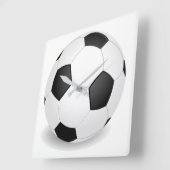 Football Vierkante Klok (Hoek)