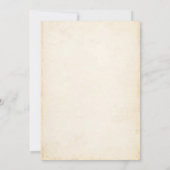 Football vintage 2ème anniversaire Invitation (Dos)