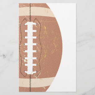 football vintage briefpapier