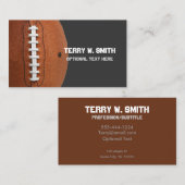 Football Visitekaartje (Voorkant / Achterkant)