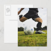 Football (Voetbal) 5 Briefkaart (Voorkant / Achterkant)