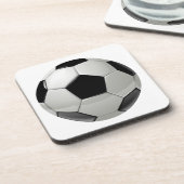 Football Voetbal Bier Onderzetter (Linkerzijde)