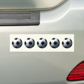 FOOTBALL - VOETBAL BUMPERSTICKER (Op auto)