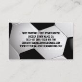  Football Voetbal Coaching Visitekaartje (Achterkant)