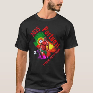 Football Voetbal Flag 2025 T-shirt