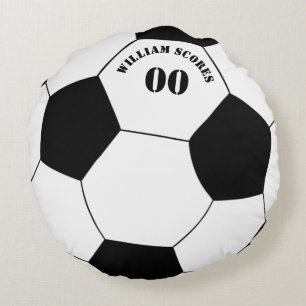 Football & Voetbal Kussen met Naam & Nummer