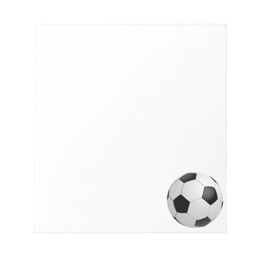 Football Voetbal Notitieblok (Voorkant)
