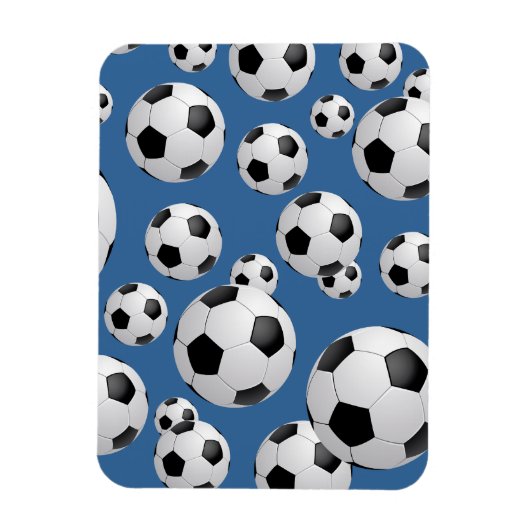 Football Voetbal Premium Magnet Magneet (Verticaal)