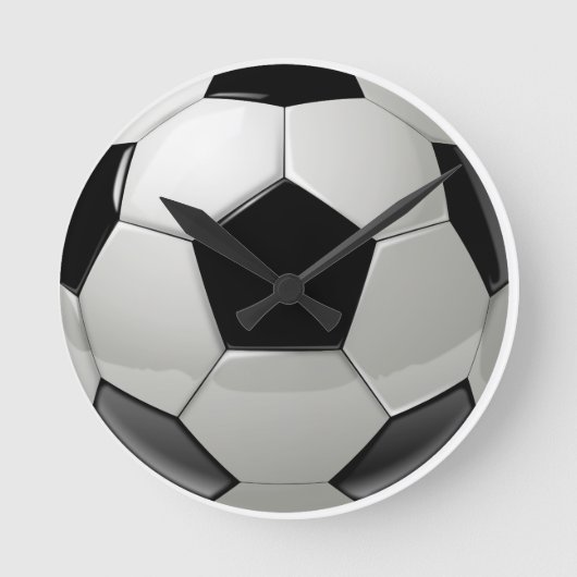 Football Voetbal Ronde Klok (Voorkant)