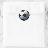 FOOTBALL - VOETBAL RONDE STICKER (Tas)