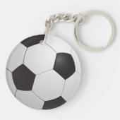 Football Voetbal Sleutelhanger (Achterkant)