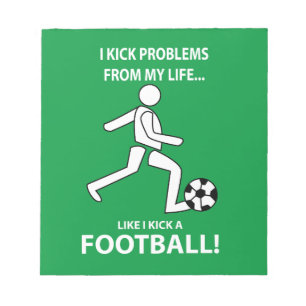 Football Voetbal Sport Coach Football Voetbal Notitieblok