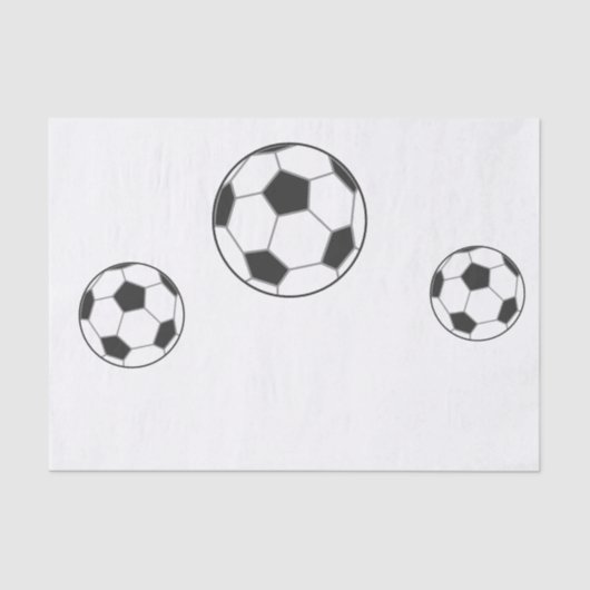 Football-/Voetbal-weefselpapier Tissuepapier (Voorkant)