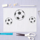 Football-/Voetbal-weefselpapier Tissuepapier (Craft)