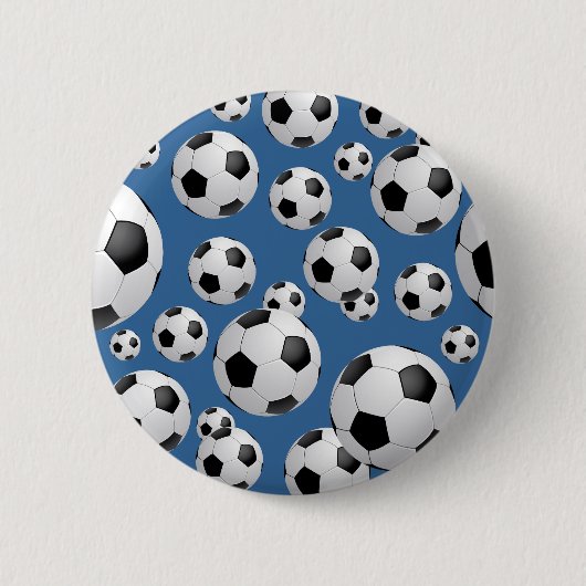 Football Voetballen Button (Voorkant)