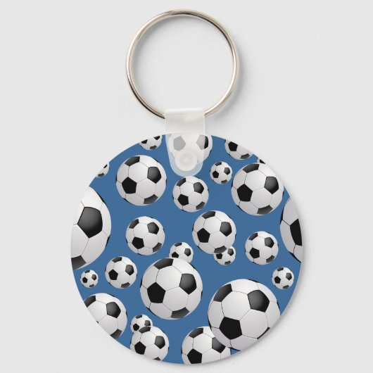 Football Voetballen Sleutelhanger (Voorkant)